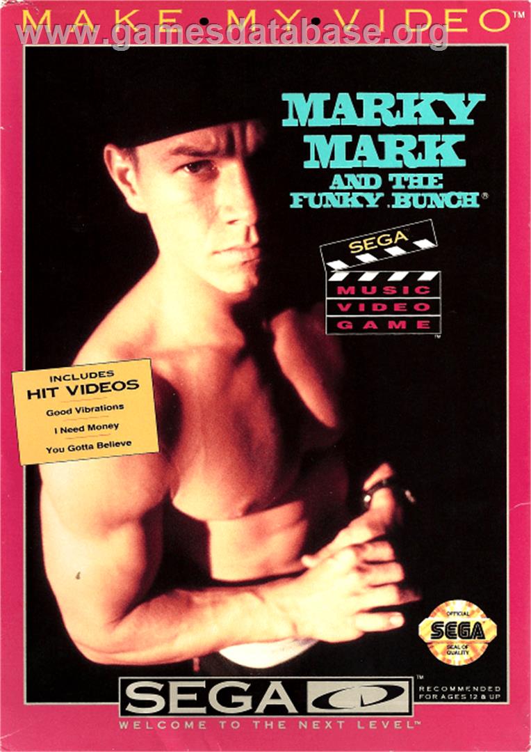 Make My Video: Marky Mark and the Funky Bunch - Sega CD - Artwork - Box