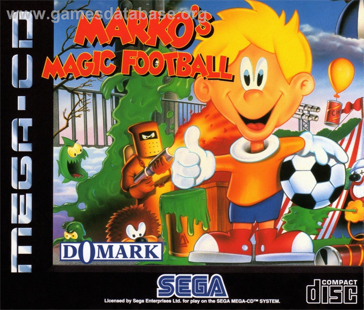Marko - Sega CD - Artwork - Box