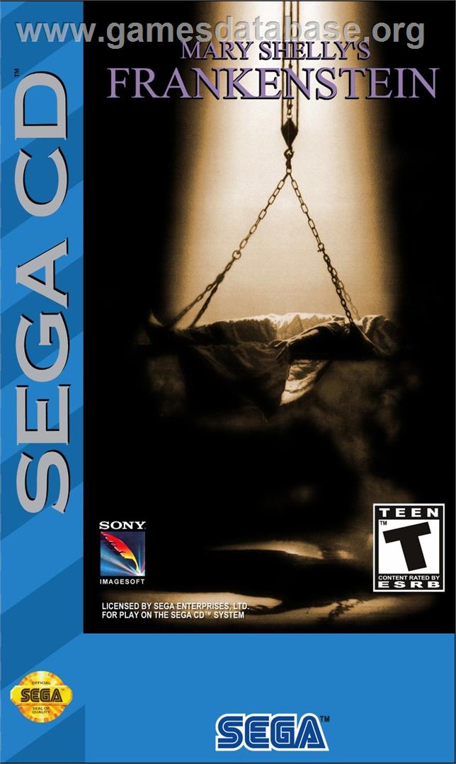 Mary Shelley's Frankenstein - Sega CD - Artwork - Box