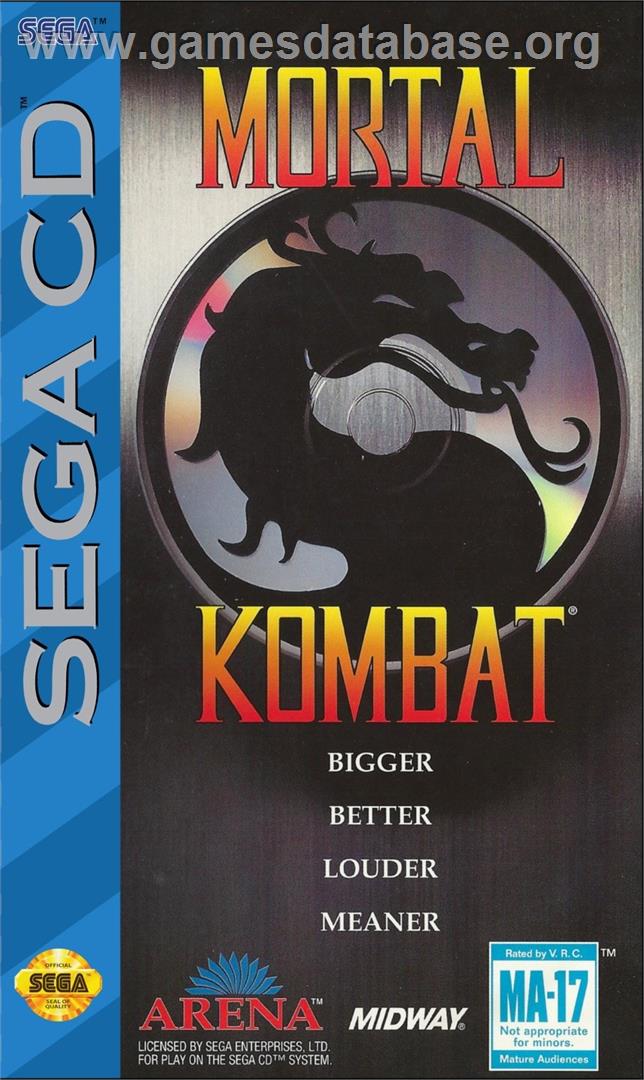 Mortal Kombat - Sega CD - Artwork - Box