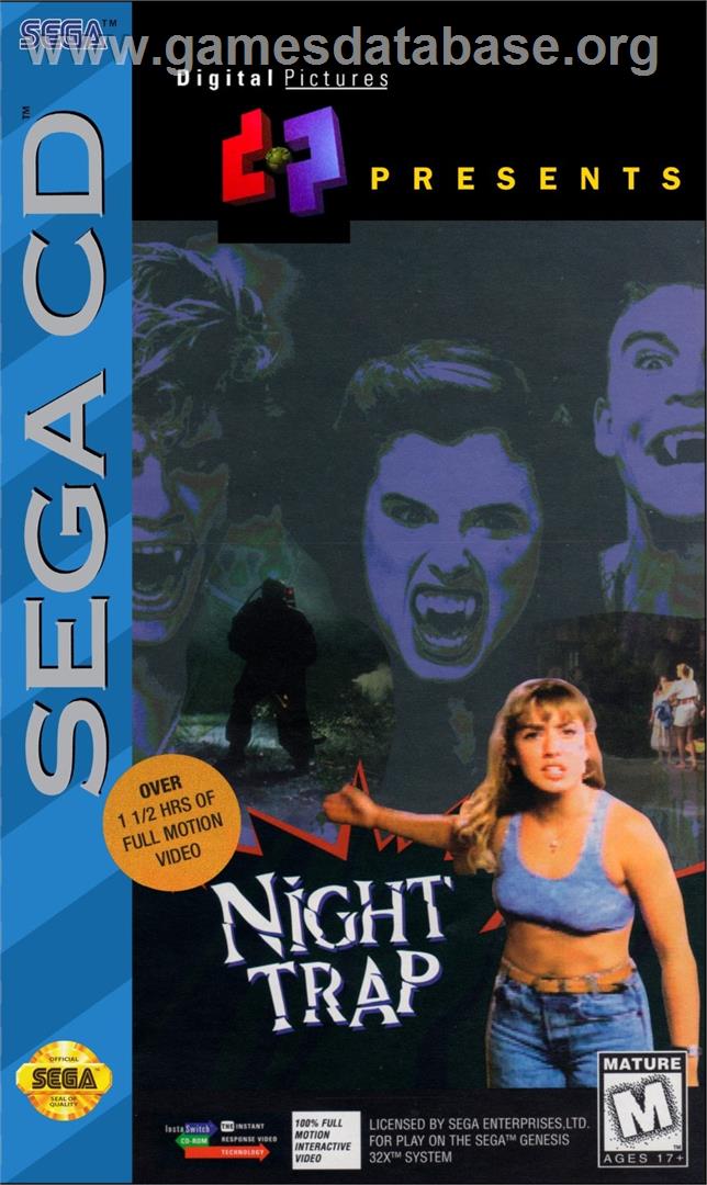 Night Trap - Sega CD - Artwork - Box