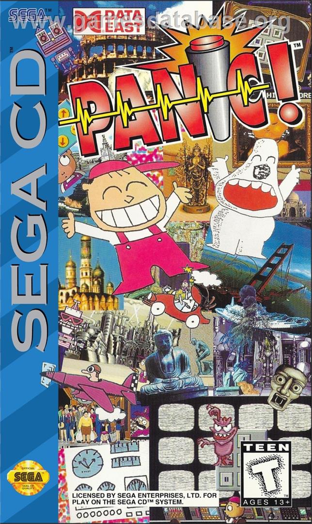 Panic! - Sega CD - Artwork - Box