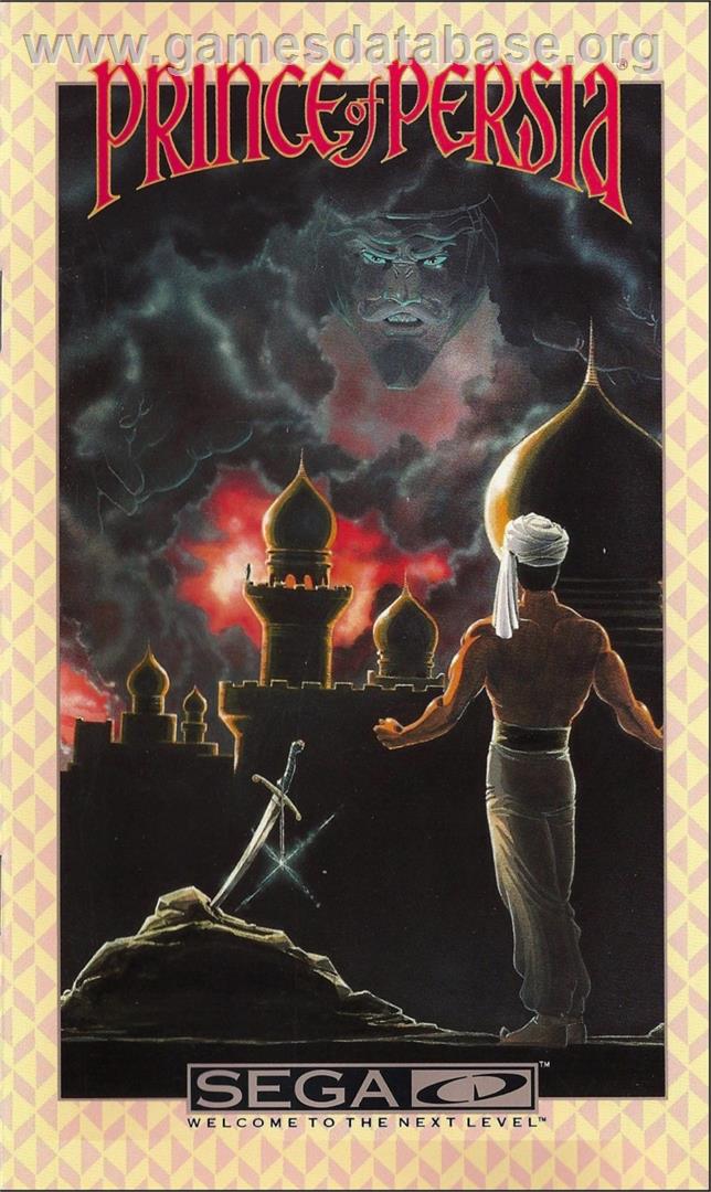 Prince Of Persia - Sega CD - Artwork - Box