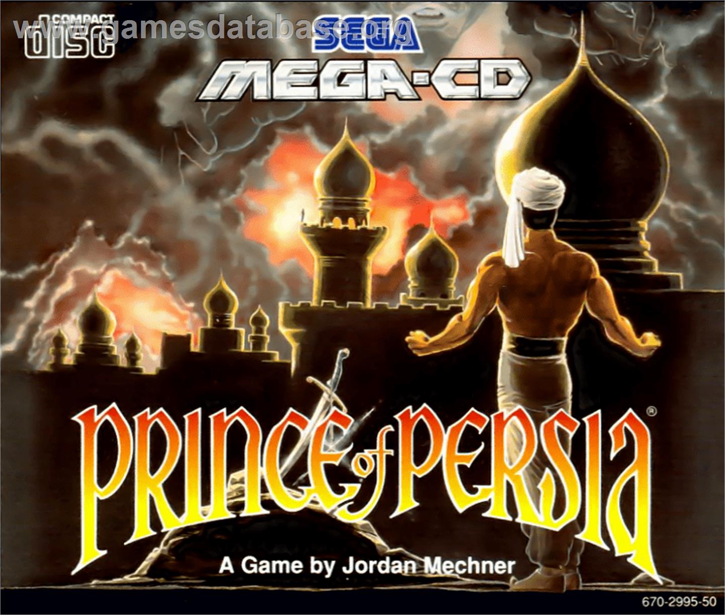 Prince of Persia - Sega CD - Artwork - Box