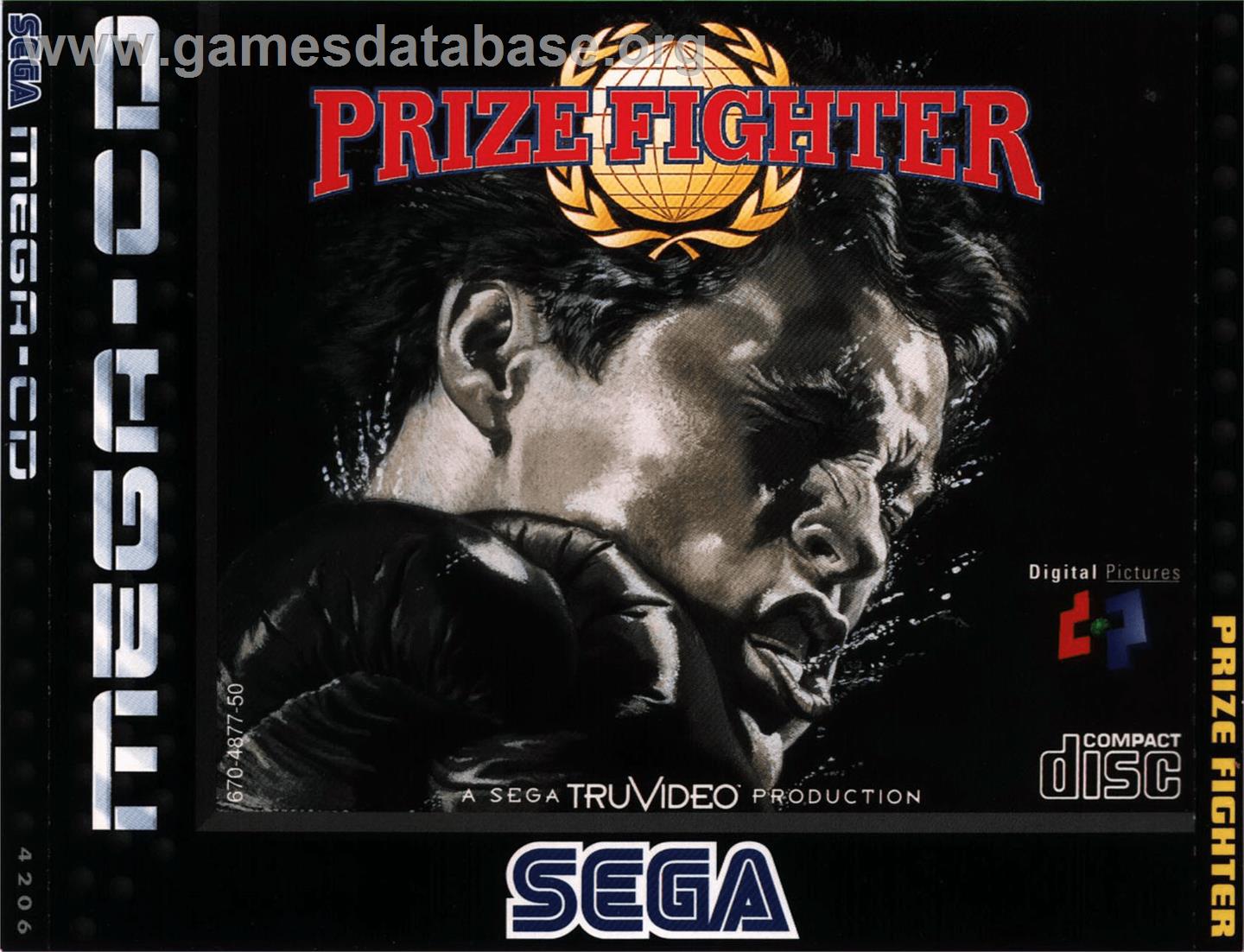 Prize Fighter - Sega CD - Artwork - Box