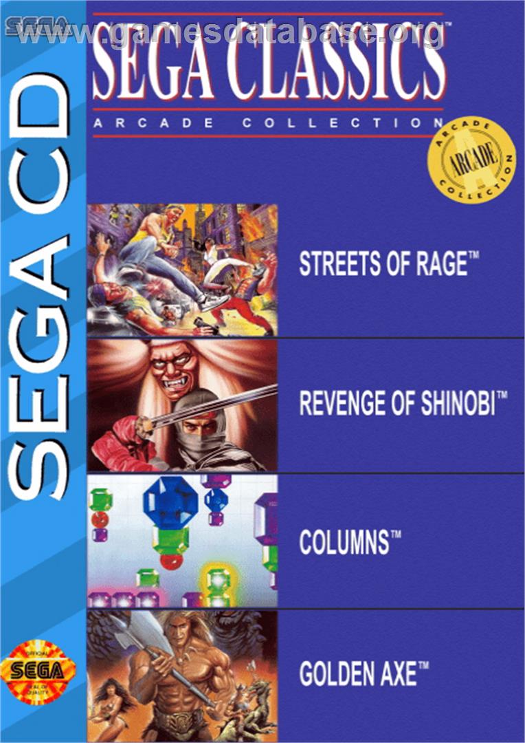 Sega Classics Arcade Collection (Limited Edition) - Sega CD - Artwork - Box