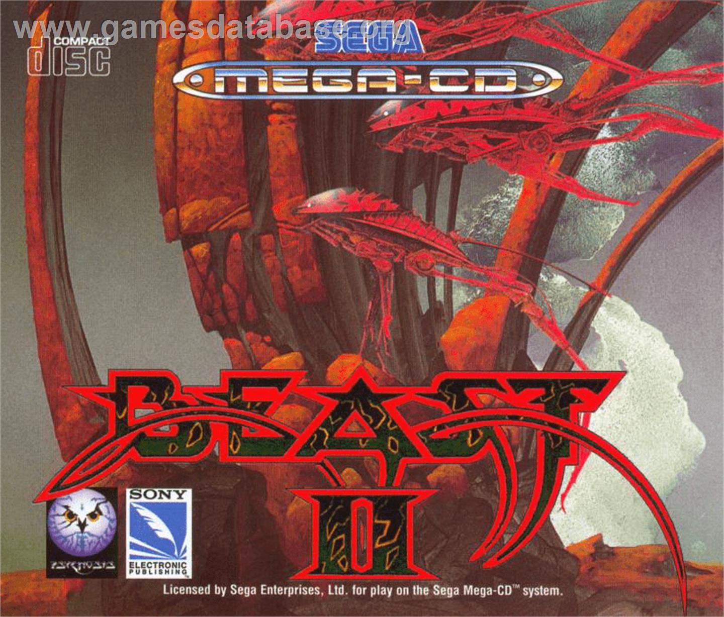 Shadow of the Beast 2 - Sega CD - Artwork - Box