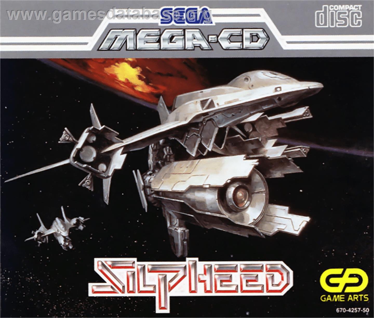 Silpheed - Sega CD - Artwork - Box