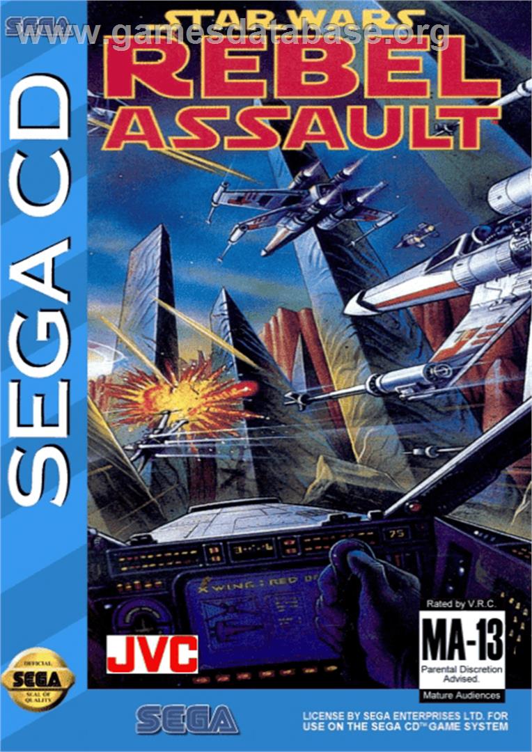 Star Wars: Rebel Assault - Sega CD - Artwork - Box