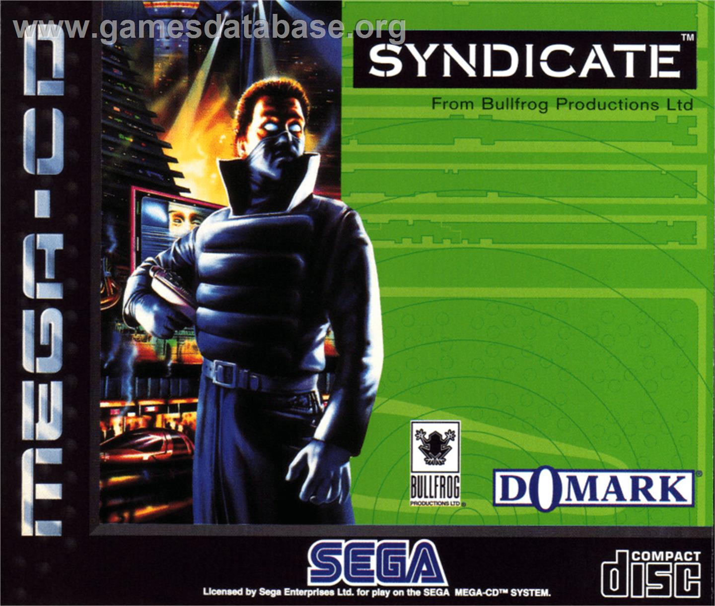 Syndicate - Sega CD - Artwork - Box