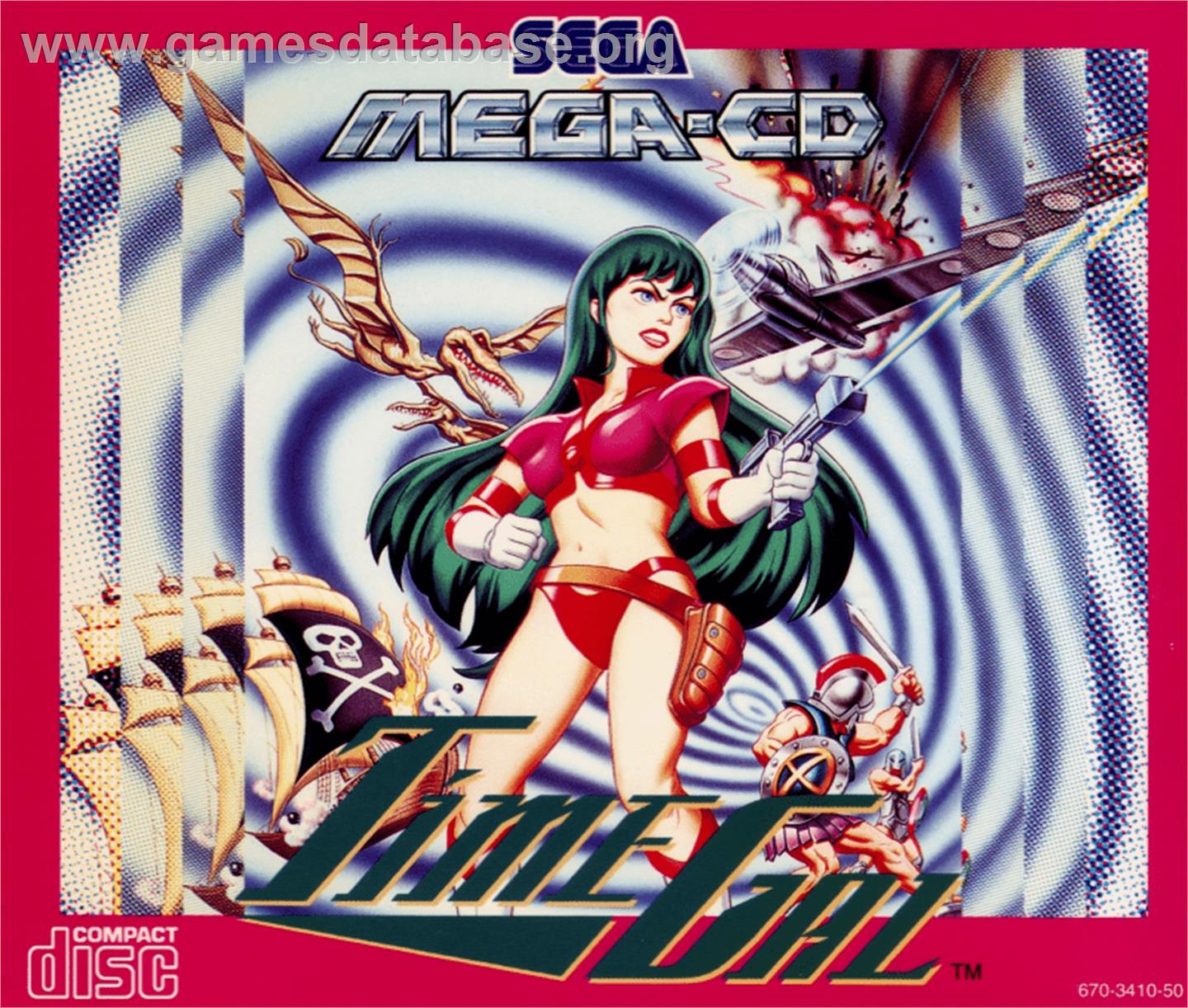 Time Gal - Sega CD - Artwork - Box