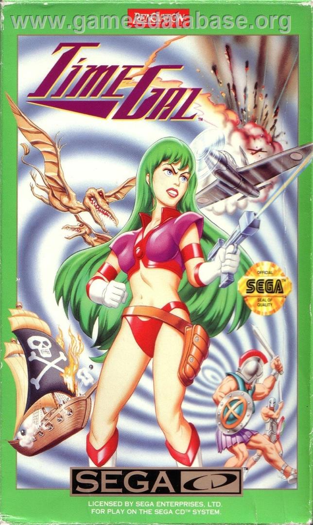 Time Gal - Sega CD - Artwork - Box