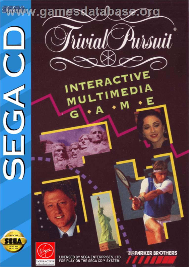 Trivial Pursuit - Sega CD - Artwork - Box