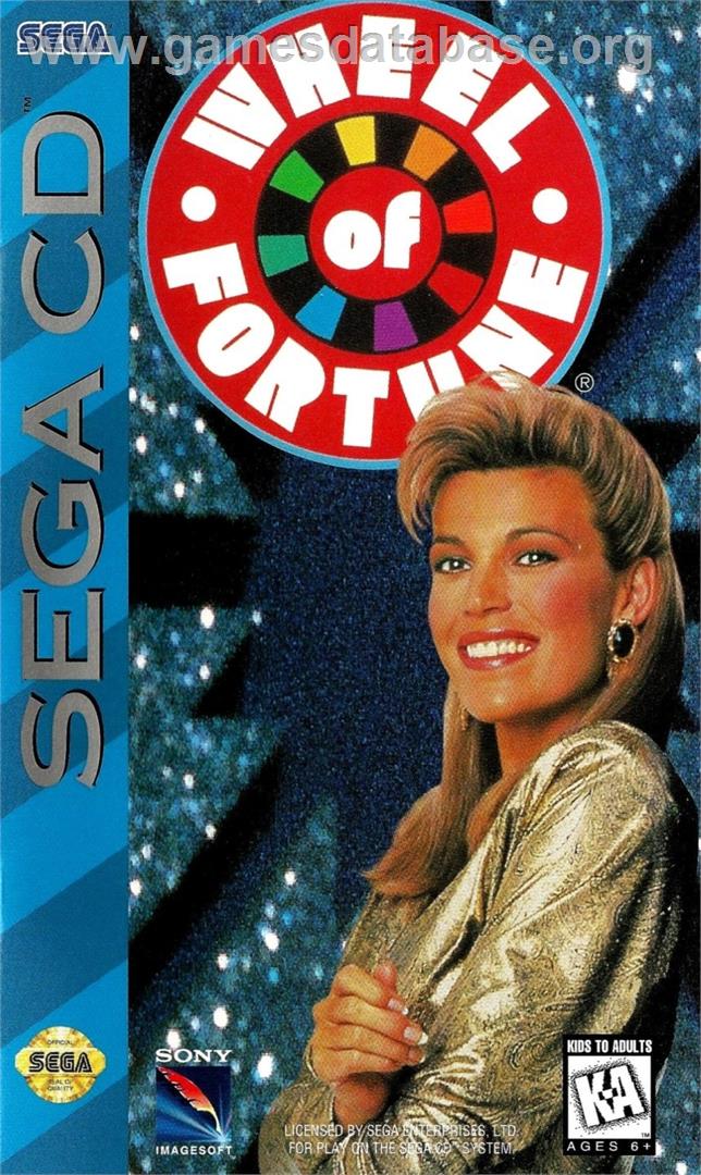 Wheel Of Fortune - Sega CD - Artwork - Box
