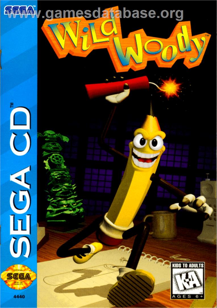 Wild Woody - Sega CD - Artwork - Box
