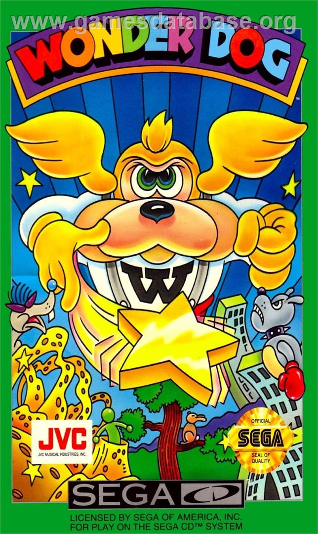 Wonder Dog - Sega CD - Artwork - Box