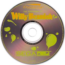 Artwork on the CD for Adventures Of Willy Beamish, The on the Sega CD.