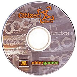 Artwork on the CD for Citizen X on the Sega CD.
