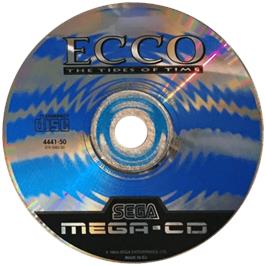 Artwork on the CD for Ecco 2: The Tides of Time on the Sega CD.