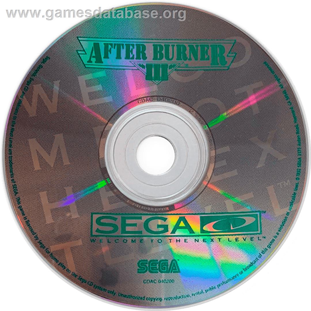 After Burner 3 - Sega CD - Artwork - CD
