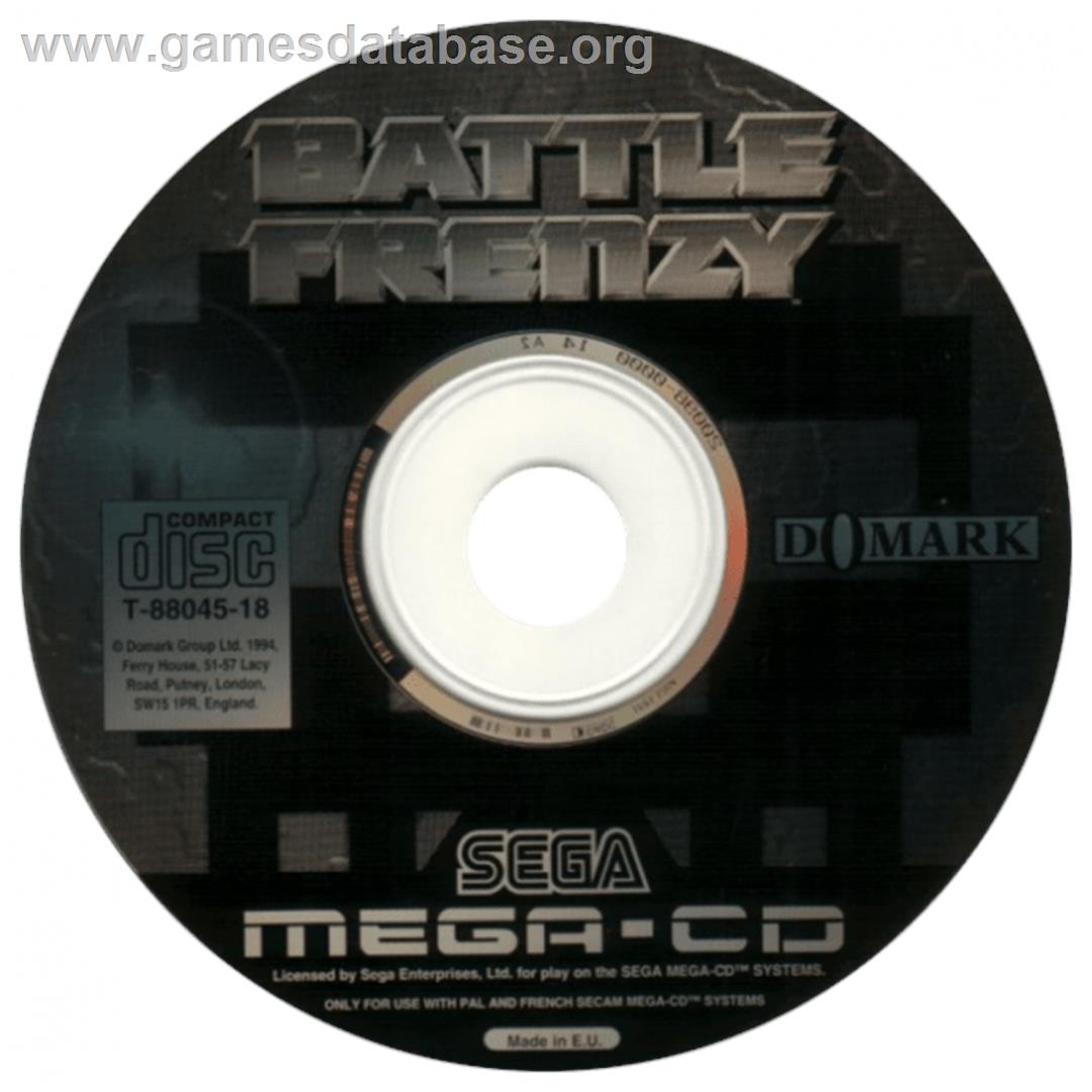 Battle Frenzy - Sega CD - Artwork - CD