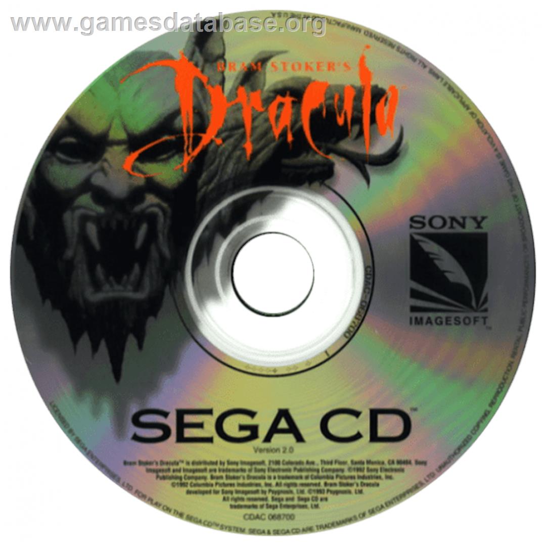 Bram Stoker's Dracula - Sega CD - Artwork - CD