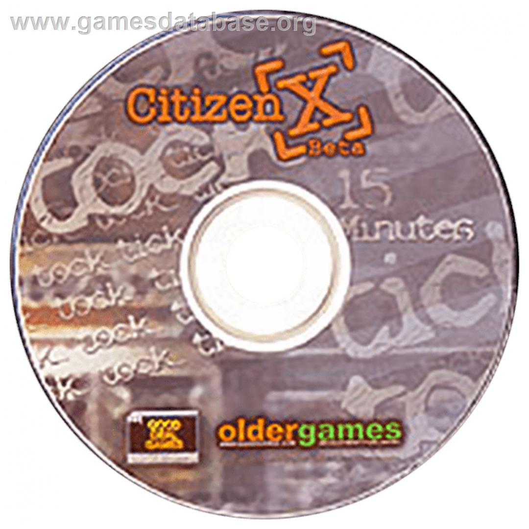 Citizen X - Sega CD - Artwork - CD