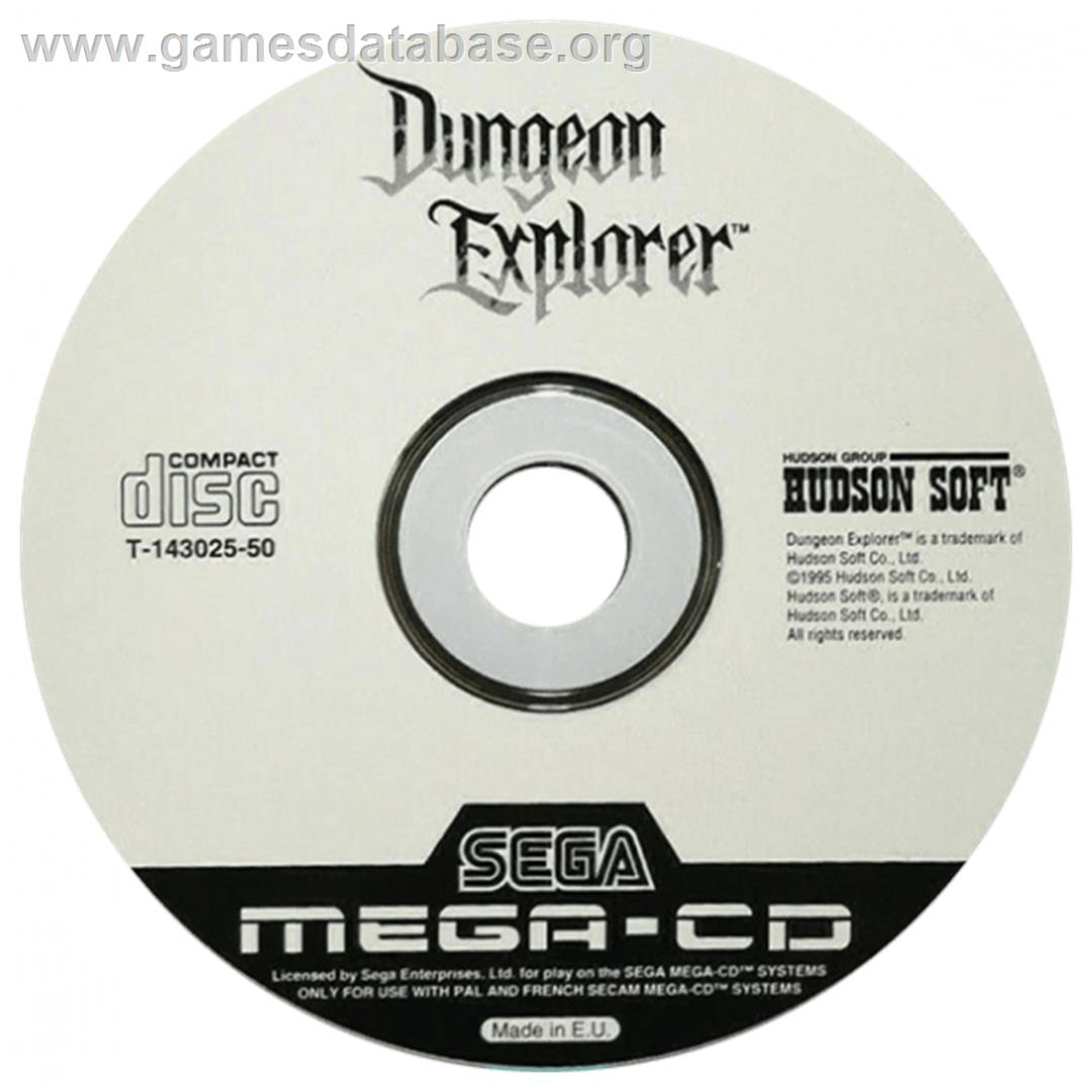Dungeon Explorer - Sega CD - Artwork - CD