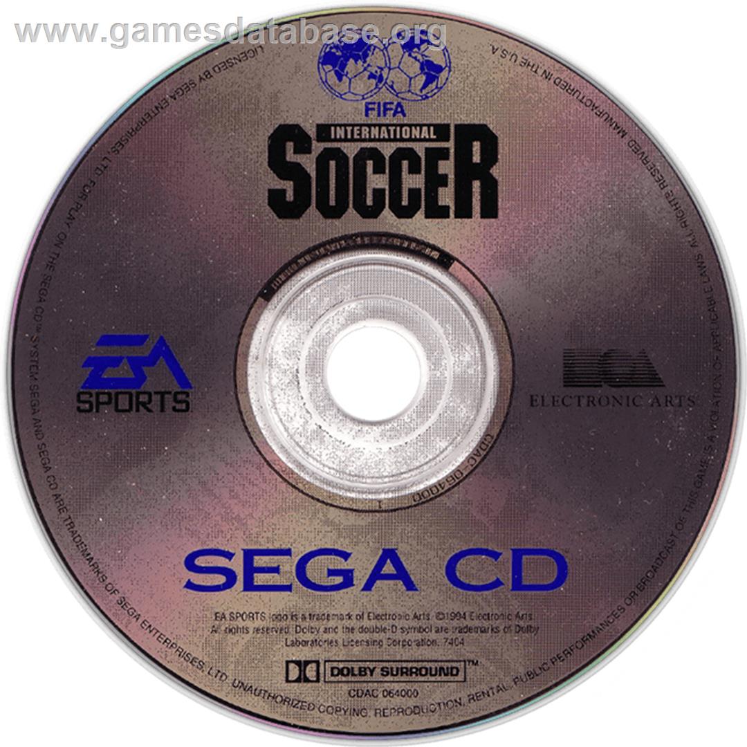 Fifa International Soccer - Championship Edition - Sega CD - Artwork - CD