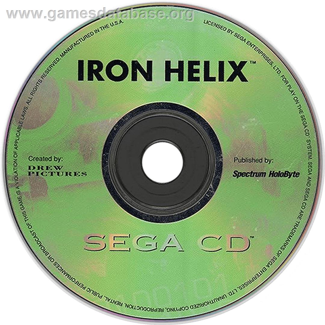 Iron Helix - Sega CD - Artwork - CD