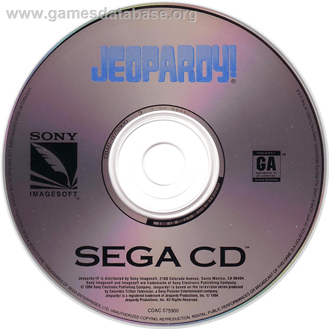 Jeopardy! - Sega CD - Artwork - CD