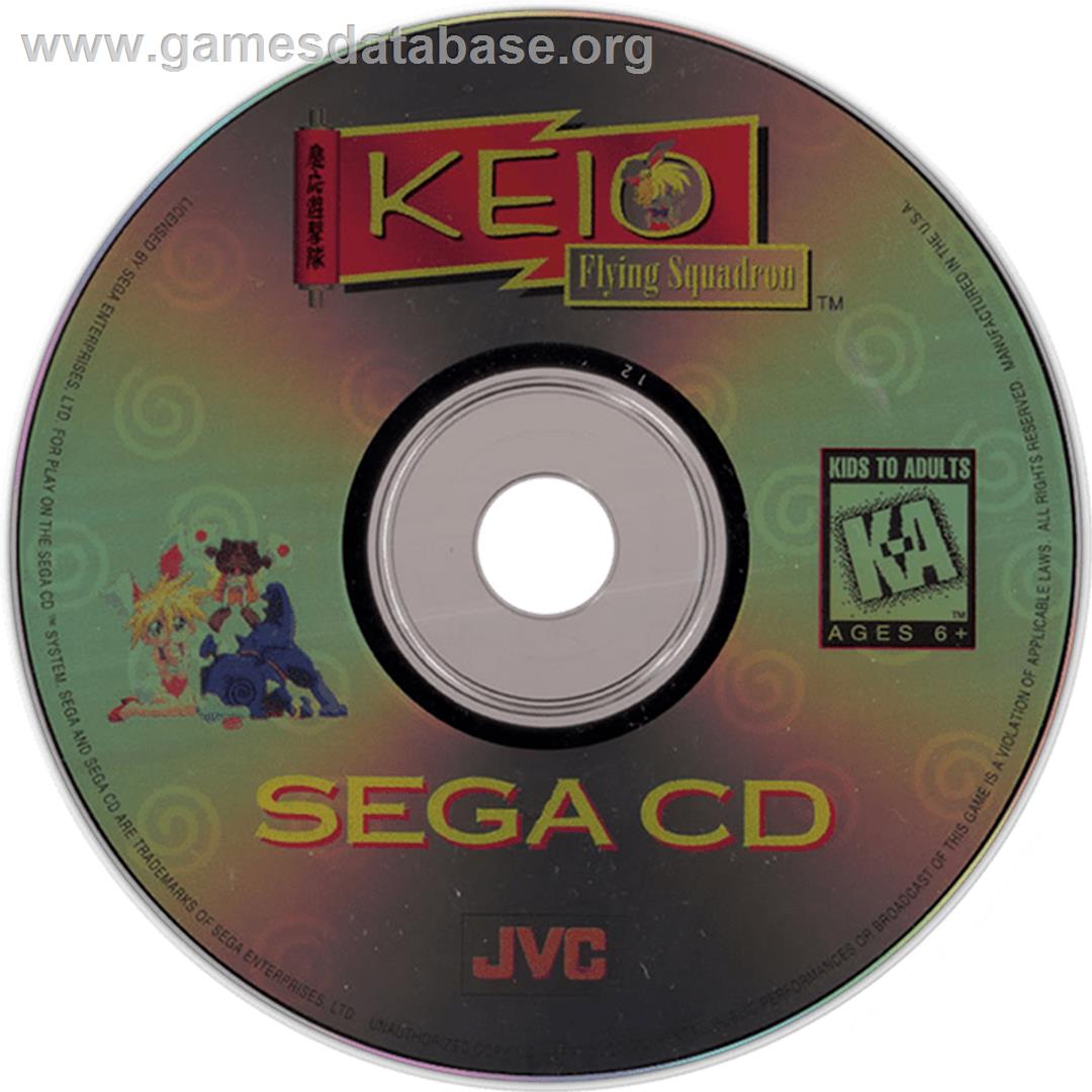 Keio Flying Squadron - Sega CD - Artwork - CD