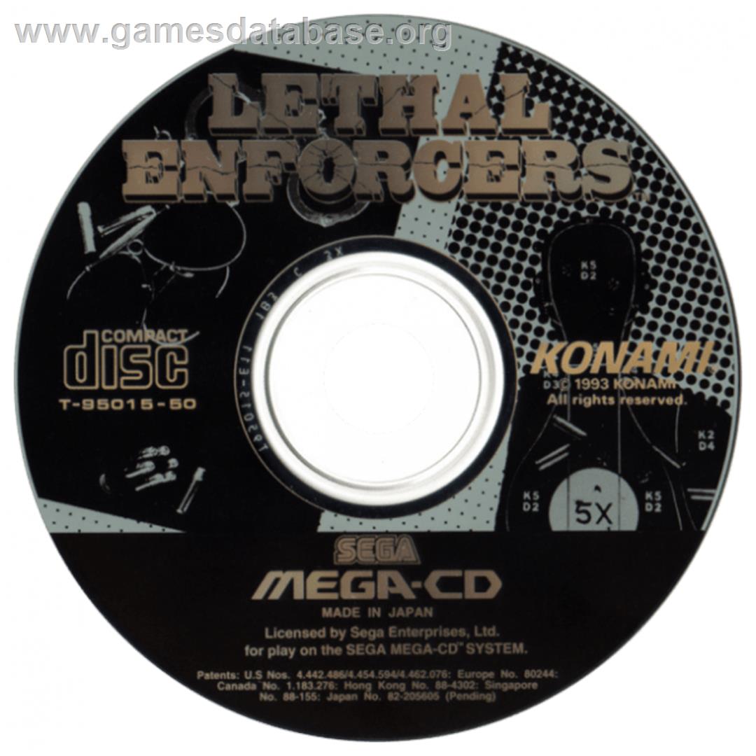 Lethal Enforcers - Sega CD - Artwork - CD