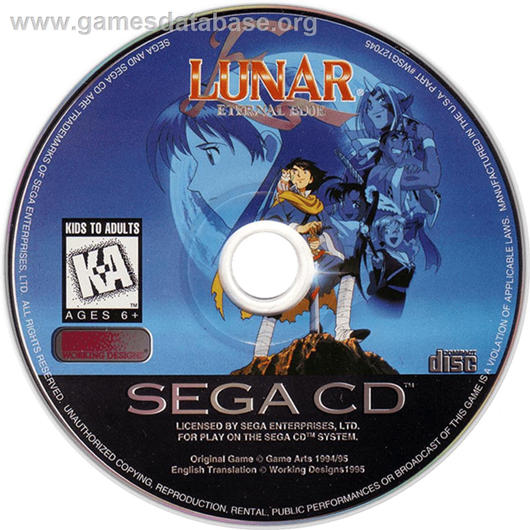 Lunar - Eternal Blue - Sega CD - Artwork - CD