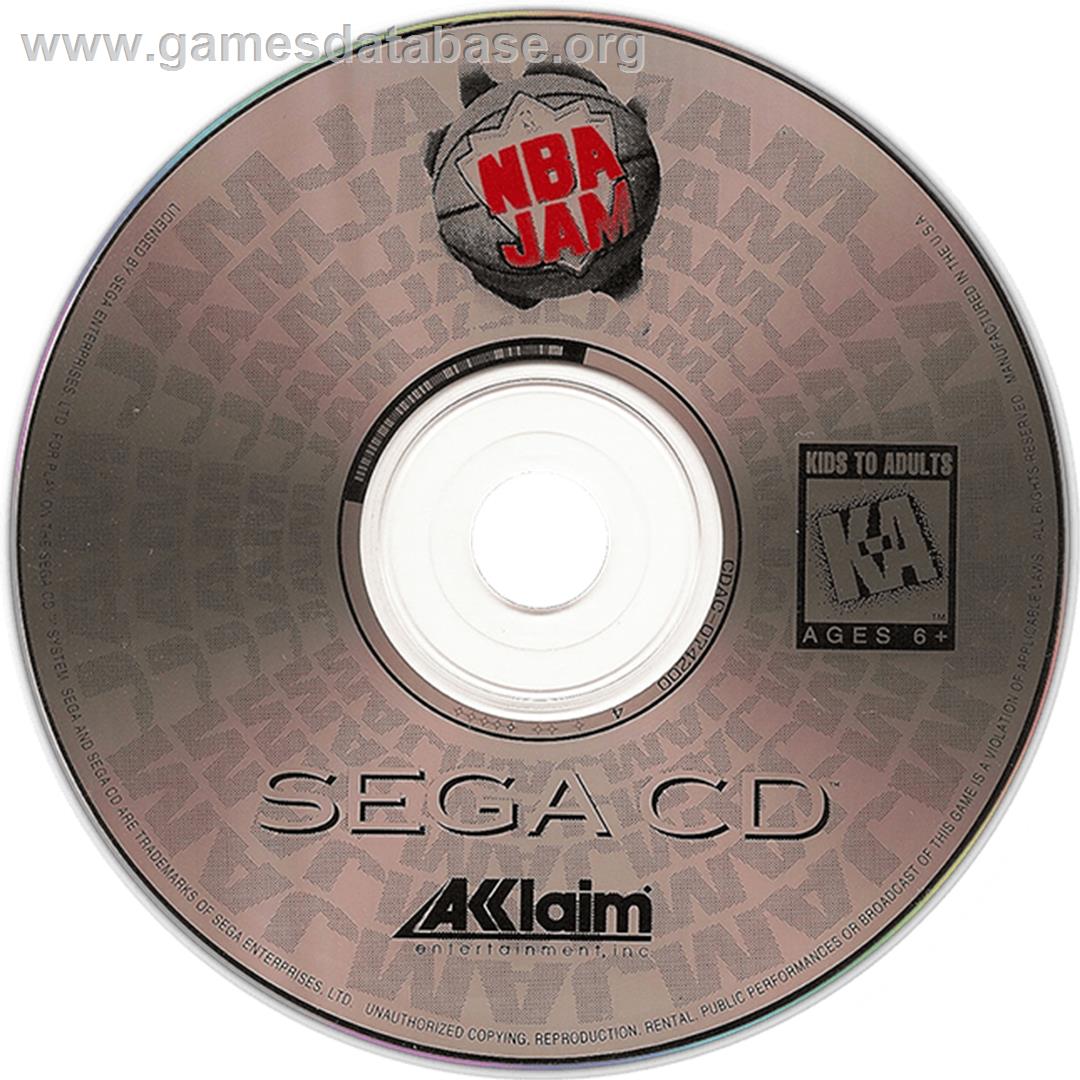 Nba Jam - Sega CD - Artwork - CD