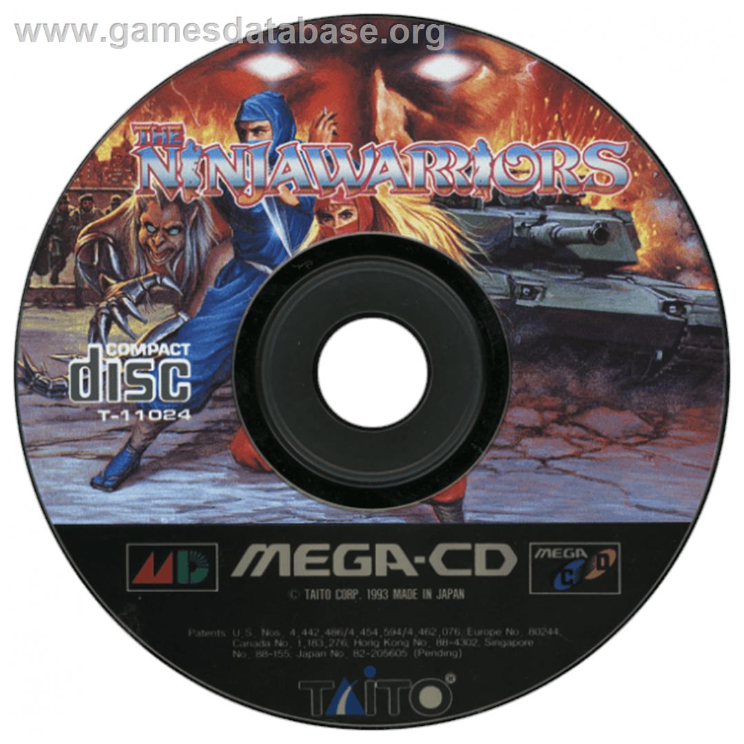 Ninja Warriors, The - Sega CD - Artwork - CD
