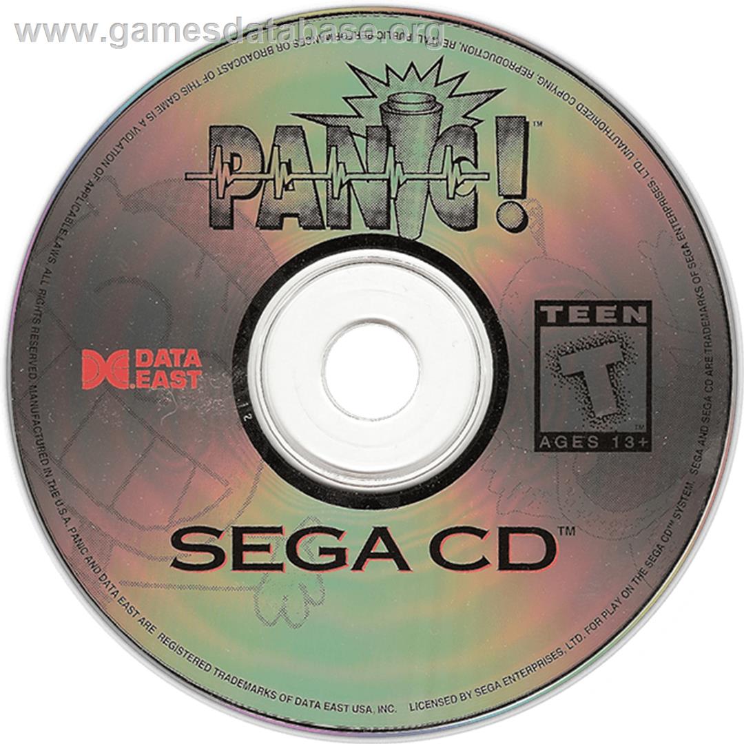 Panic! - Sega CD - Artwork - CD