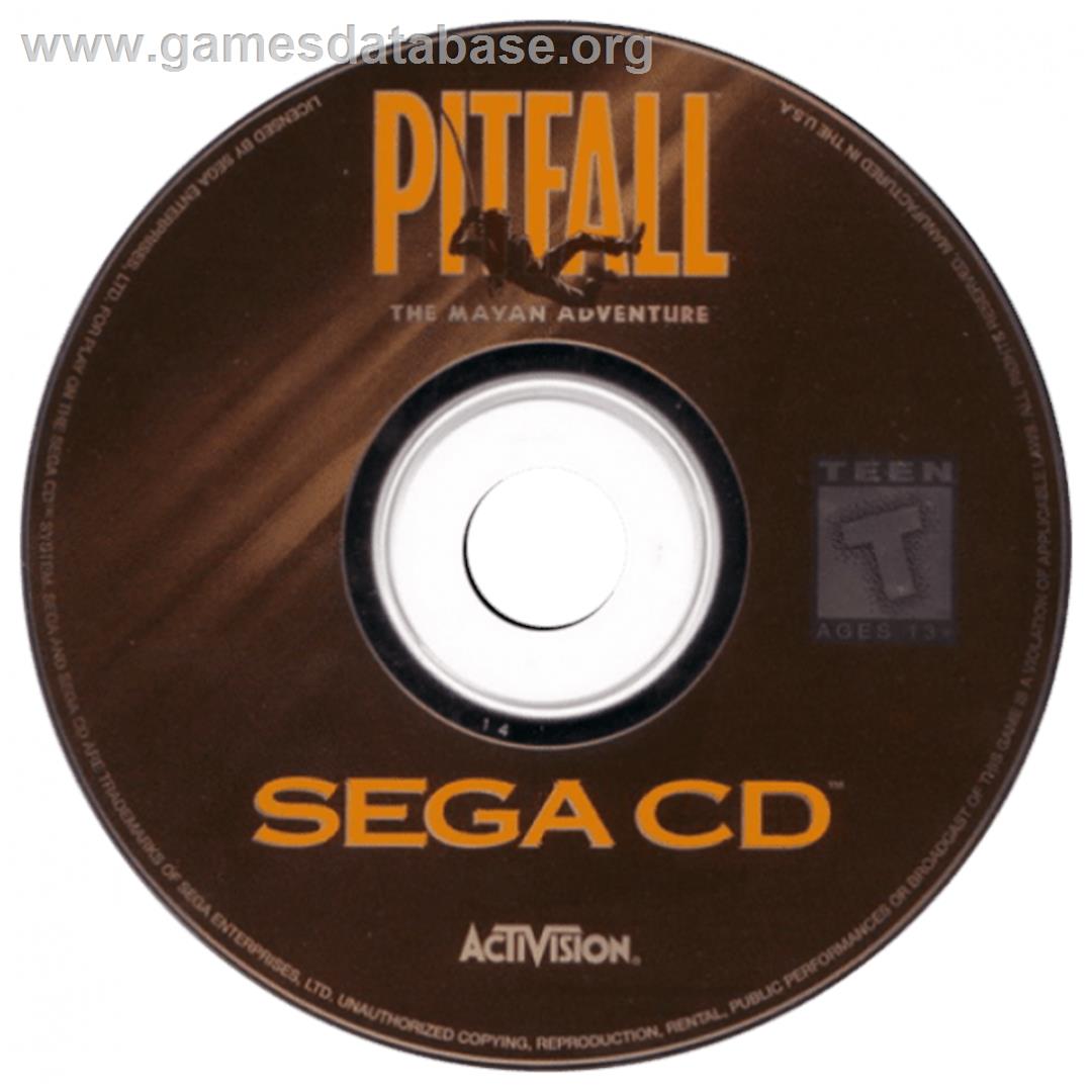 Pitfall: The Mayan Adventure - Sega CD - Artwork - CD