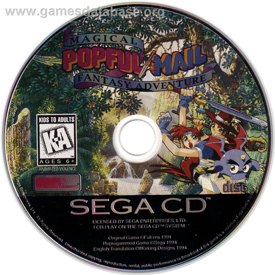 Popful Mail - Sega CD - Artwork - CD