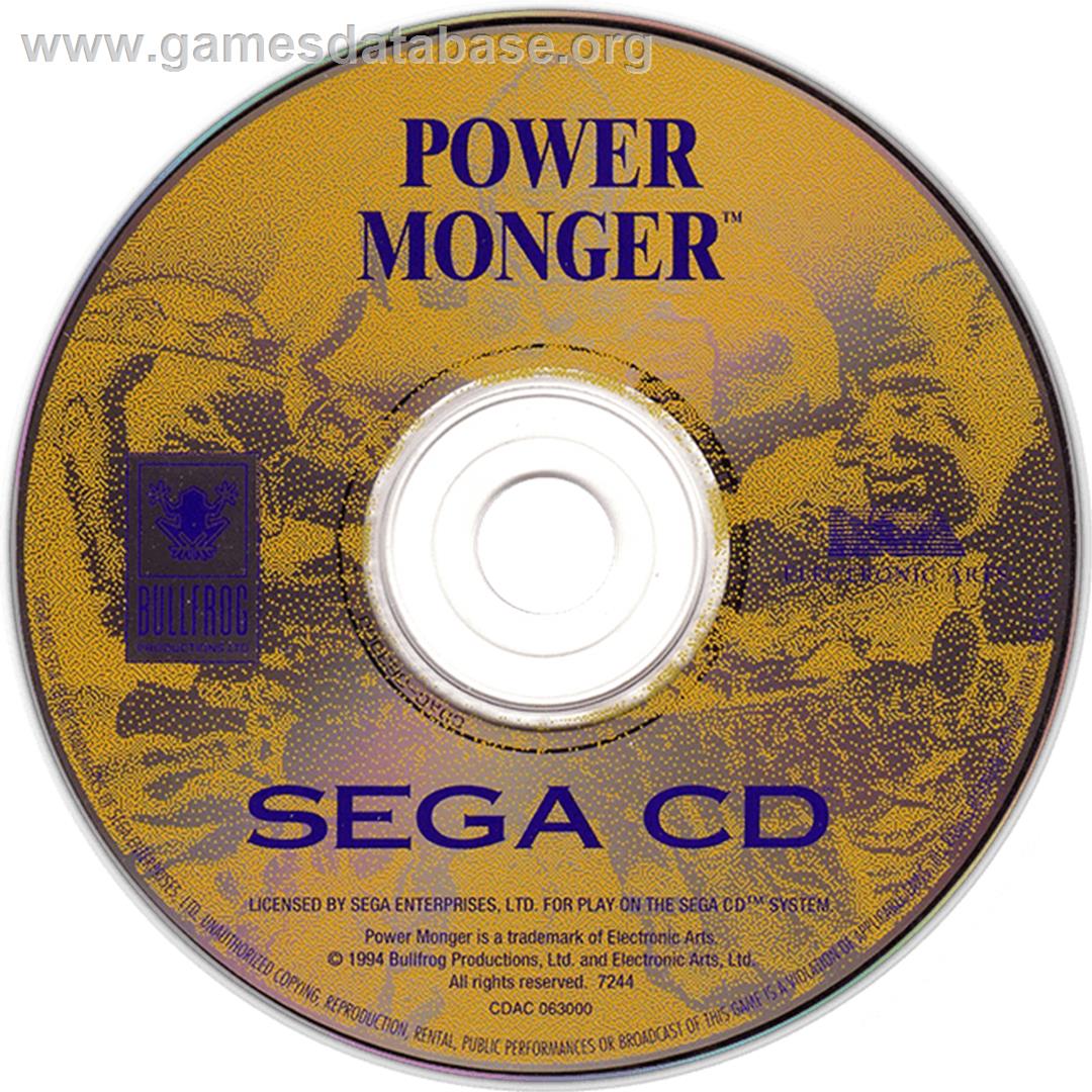 Power Monger - Sega CD - Artwork - CD