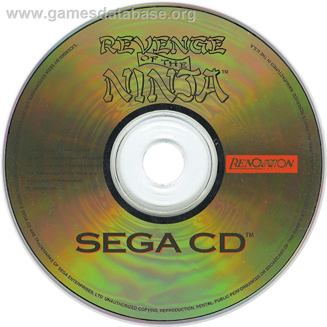Revenge Of The Ninja - Sega CD - Artwork - CD