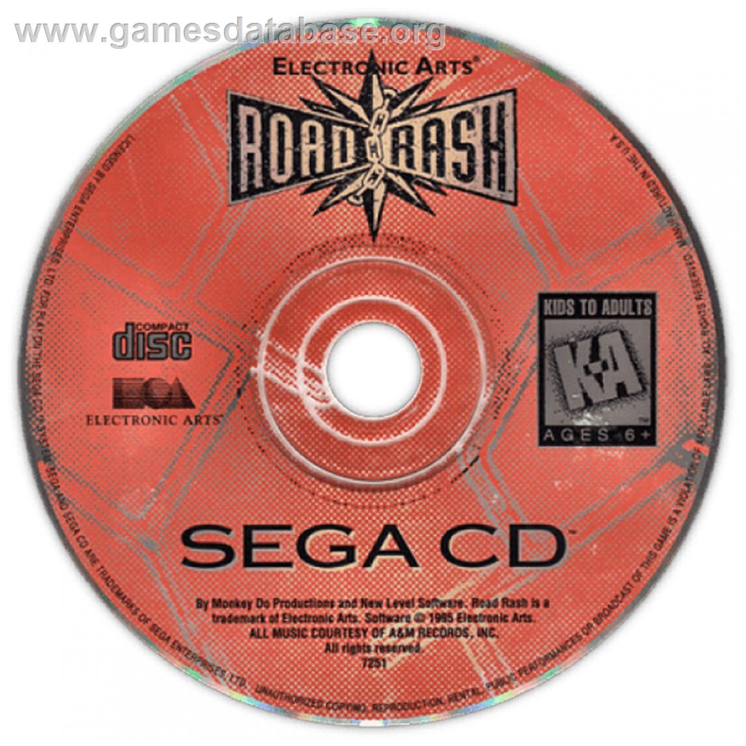 Road Rash - Sega CD - Artwork - CD