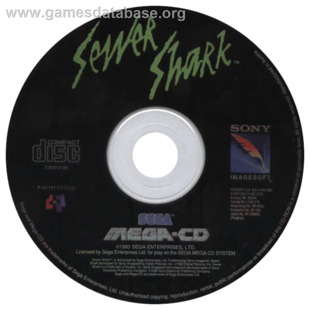 Sewer Shark - Sega CD - Artwork - CD