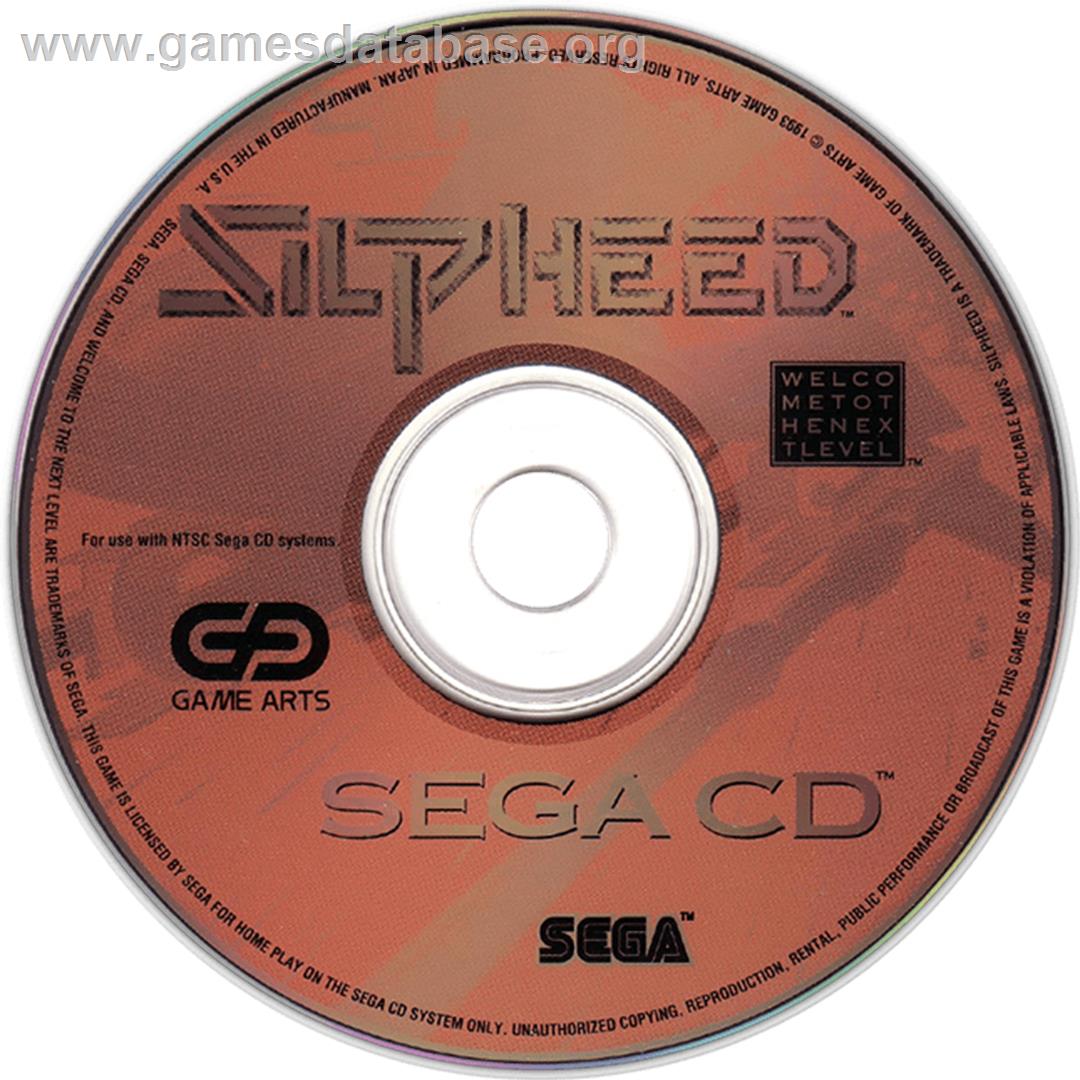 Silpheed - Sega CD - Artwork - CD