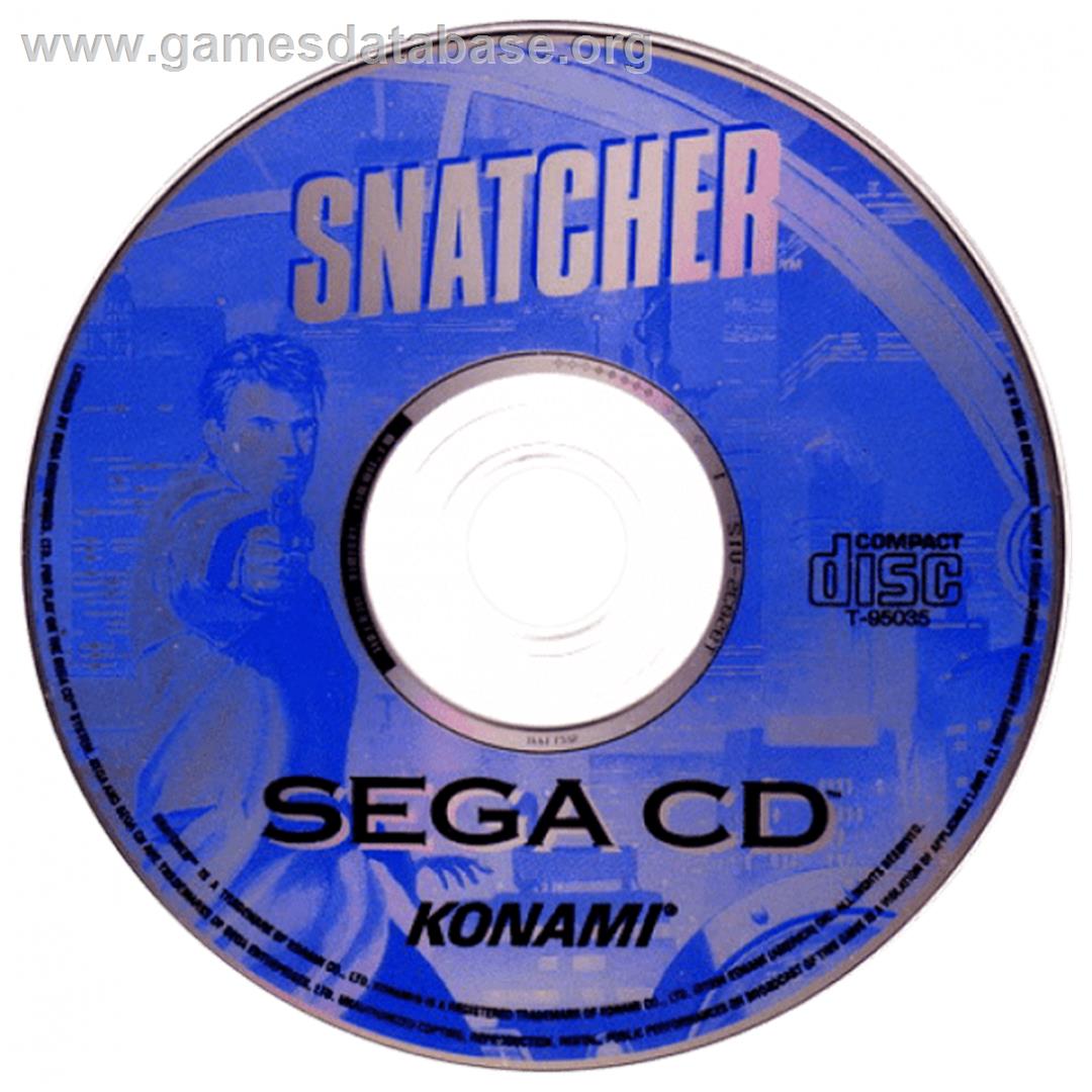 Snatcher - Sega CD - Artwork - CD