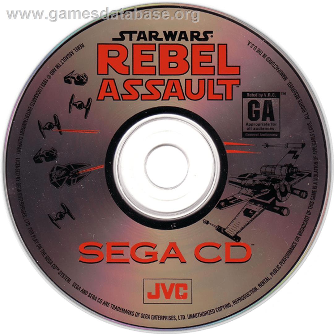 Star Wars - Rebel Assault - Sega CD - Artwork - CD