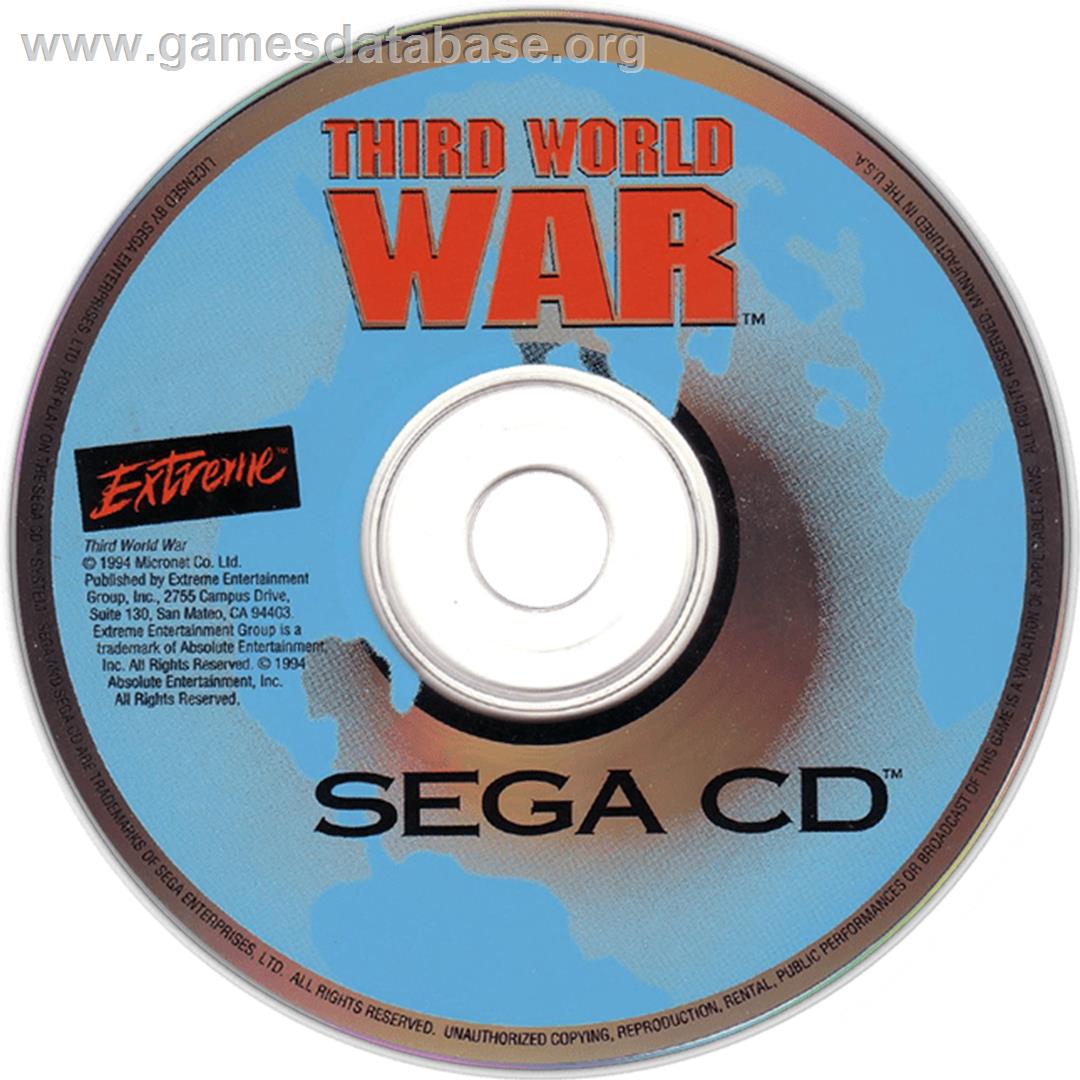Third World War, The - Sega CD - Artwork - CD