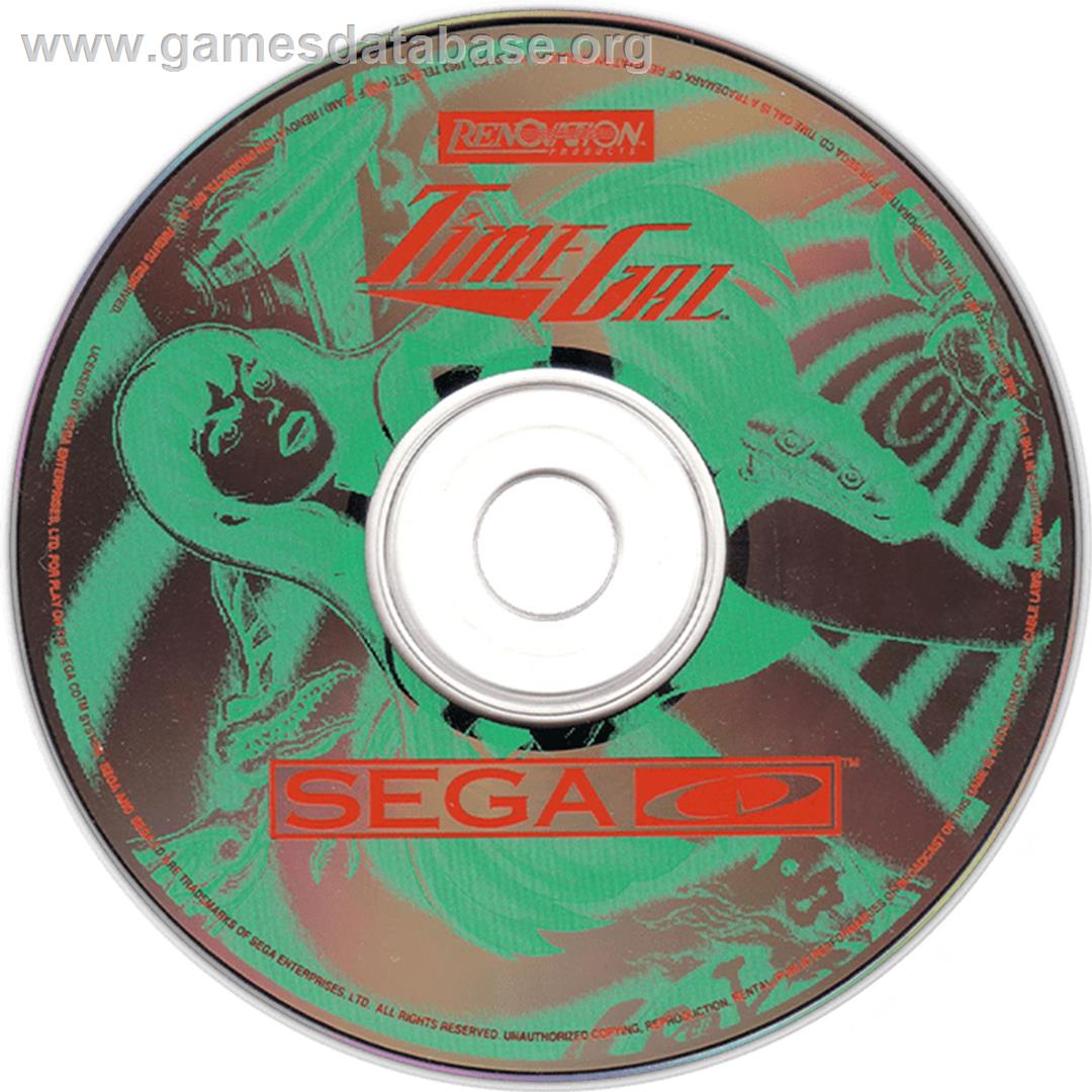 Time Gal - Sega CD - Artwork - CD