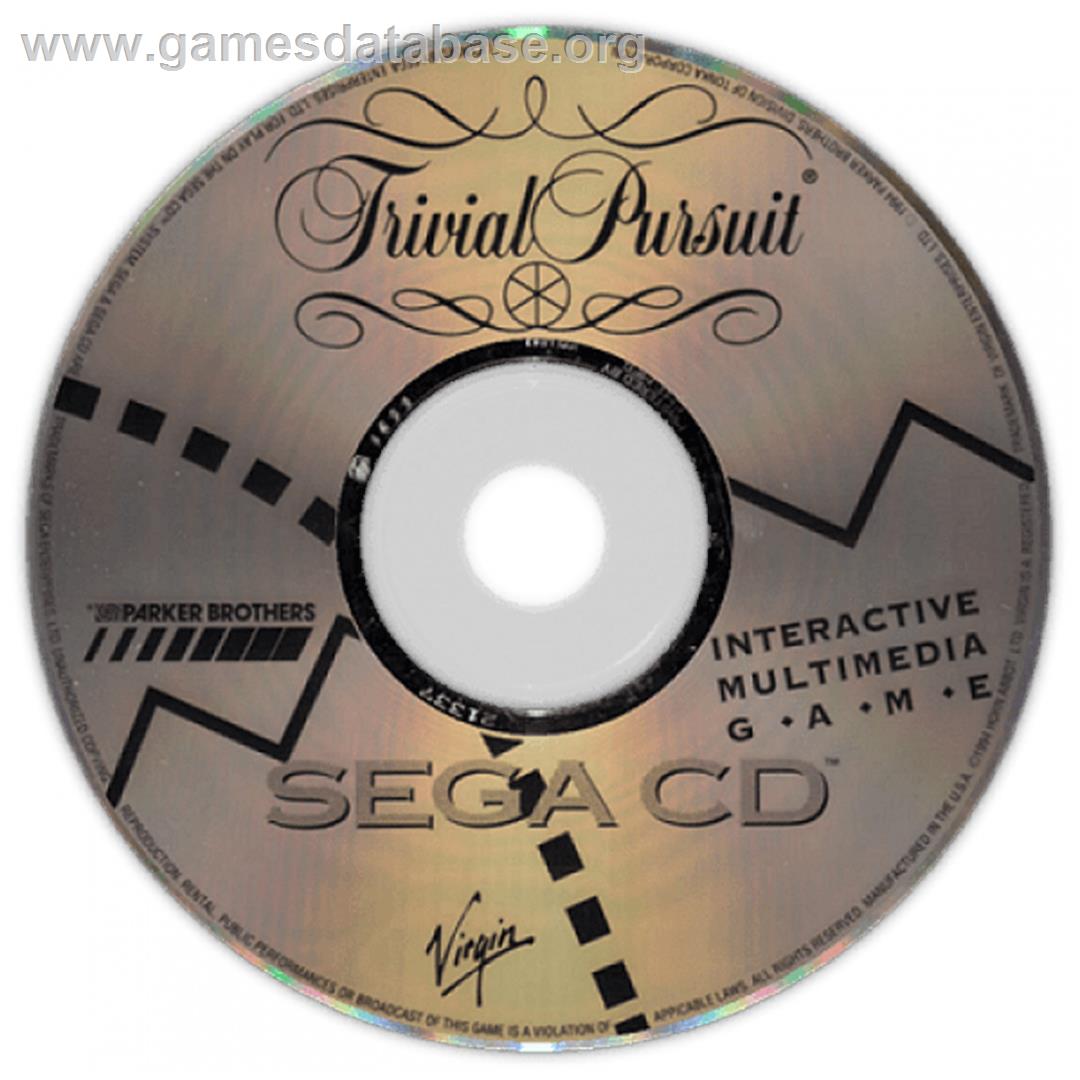 Trivial Pursuit - Sega CD - Artwork - CD