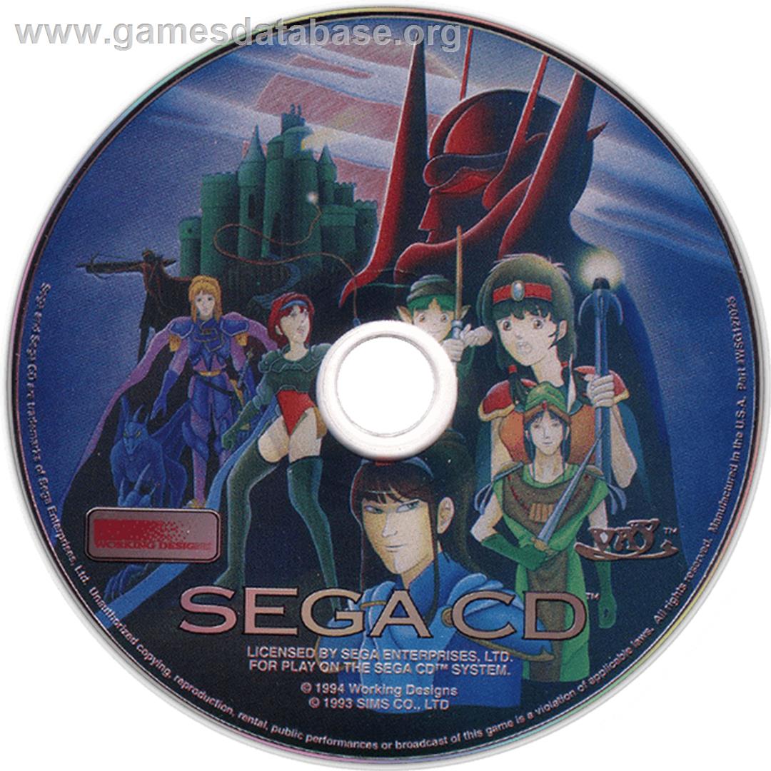 Vay - Sega CD - Artwork - CD